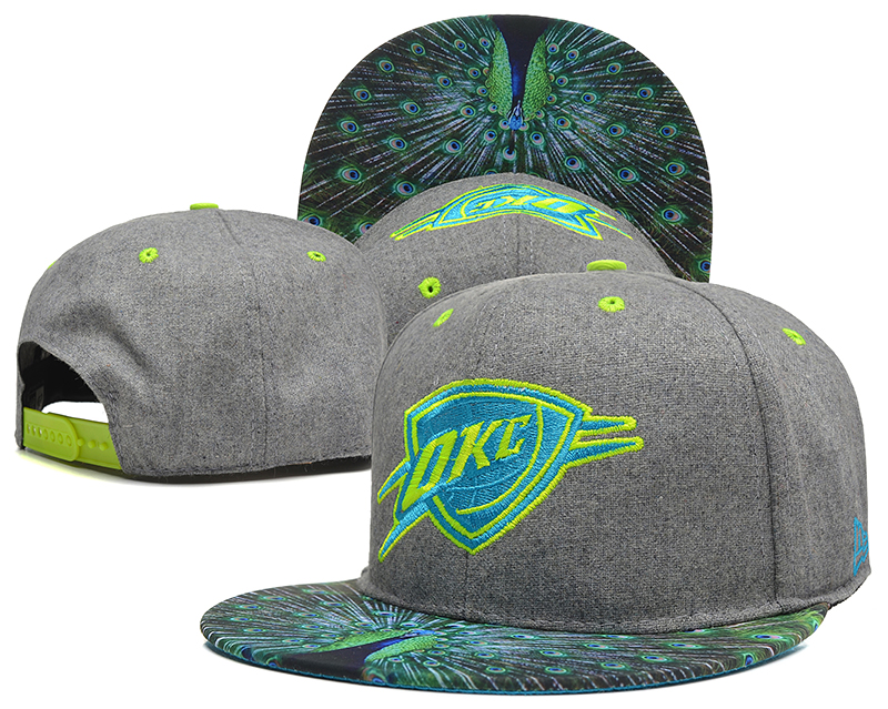 NBA Oklahoma City Thunder NE Snapback Hat #32